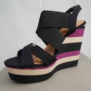 Madden Girl Cappe Wedge Platform Sandals